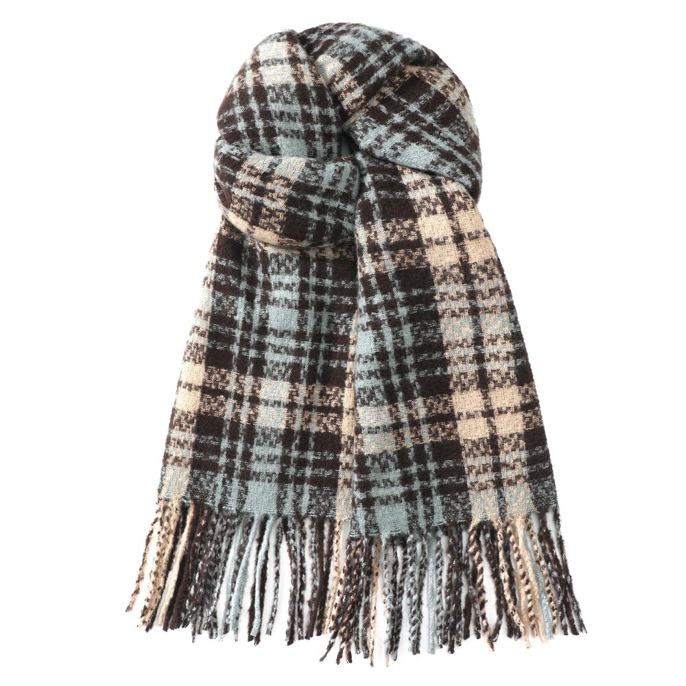 6727 Scarf For Women- Scarves Women Winter Warm, Plaid Long